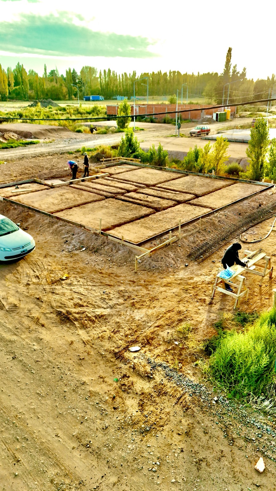 Trabajo de suelo - Vista aerea